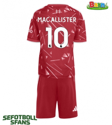 Liverpool Alexis Mac Allister #10 Hemmaställ Barn 2026-27 Kortärmad (+ Korta byxor)
